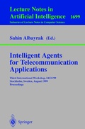Cover: Intelligent Agents for Telecommunication Applications - Springer