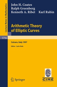 Abbildung von: Arithmetic Theory of Elliptic Curves - Springer