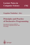 Cover: Principles and Practice of Declarative Programming - Springer