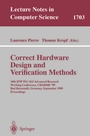 Cover: Correct Hardware Design and Verification Methods - Springer
