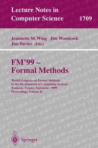 Enlarge image Cover: FM'99 - Formal Methods - Springer
