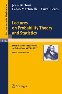 Enlarge image Cover: Lectures on Probability Theory and Statistics - Springer