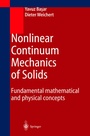 Cover: Nonlinear Continuum Mechanics of Solids - Springer