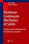 Cover: Nonlinear Continuum Mechanics of Solids - Springer