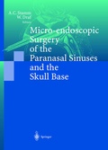 Cover: Micro-endoscopic Surgery of the Paranasal Sinuses and the Skull Base - Springer