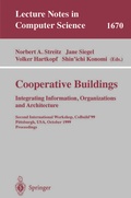 Cover: Cooperative Buildings. Integrating Information, Organizations, and Architecture - Springer