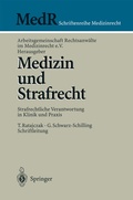 Cover: Medizin und Strafrecht - Springer