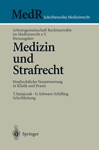 Abbildung von: Medizin und Strafrecht - Springer