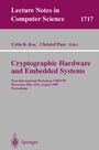 Cover: Cryptographic Hardware and Embedded Systems - Springer