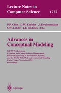 Cover: Advances in Conceptual Modeling - Springer