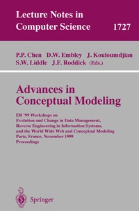 Enlarge image Cover: Advances in Conceptual Modeling - Springer
