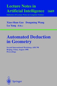 Enlarge image Cover: Automated Deduction in Geometry - Springer