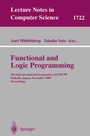 Cover: Functional and Logic Programming - Springer
