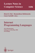 Cover: Internet Programming Languages - Springer