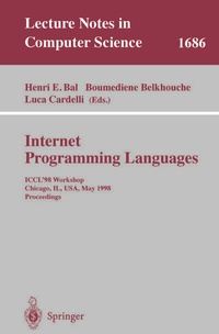 Enlarge image Cover: Internet Programming Languages - Springer