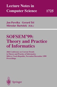 Enlarge image Cover: SOFSEM'99: Theory and Practice of Informatics - Springer