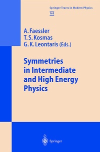 Enlarge image Cover: Symmetries in Intermediate and High Energy Physics - Springer