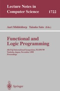 Cover: Functional and Logic Programming - Springer