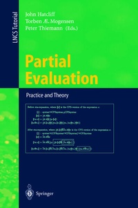 Enlarge image Cover: Partial Evaluation: Practice and Theory - Springer