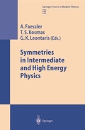 Cover: Symmetries in Intermediate and High Energy Physics - Springer