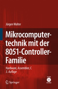 Enlarge image Cover: Mikrocomputertechnik mit der 8051-Controller-Familie - Springer
