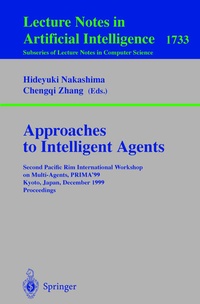 Enlarge image Cover: Approaches to Intelligent Agents - Springer