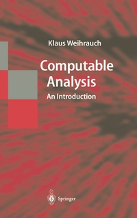 Enlarge image Cover: Computable Analysis - Springer