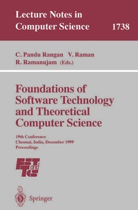 Enlarge image Cover: Foundations of Software Technology and Theoretical Computer Science - Springer