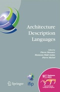 Cover: Architecture Description Languages - Birkhauser Boston Inc