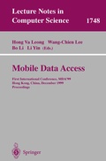 Cover: Mobile Data Access - Springer