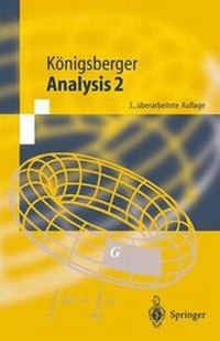 Abbildung von: Analysis 2 - Springer