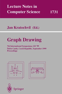 Enlarge image Cover: Graph Drawing - Springer