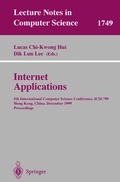 Cover: Internet Applications - Springer