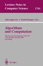 Cover: Algorithms and Computations - Springer