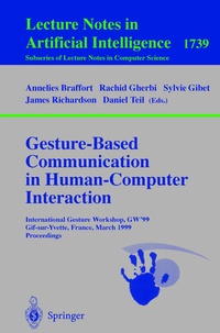 Enlarge image Cover: Gesture-Based Communication in Human-Computer Interaction - Springer