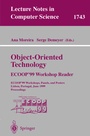 Cover: Object-Oriented Technology. ECOOP'99 Workshop Reader - Springer