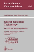 Cover: Object-Oriented Technology. ECOOP'99 Workshop Reader - Springer