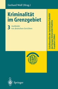 Abbildung von: Kriminalität im Grenzgebiet - Springer