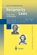Cover: Reciprocity Laws - Springer