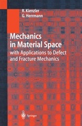 Cover: Mechanics in Material Space - Springer