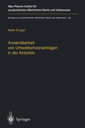 Abbildung von: Anwendbarkeit von Umweltschutzverträgen in der Antarktis - Springer