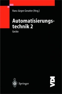 Enlarge image Cover: Automatisierungstechnik 2 - Springer