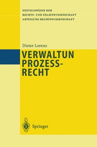 Abbildung von: Verwaltungsprozeßrecht - Springer
