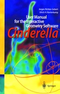 Cover: User Manual for the Interactive Geometry Software Cinderella - Springer