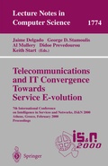 Cover: Telecommunications and IT Convergence. Towards Service E-volution - Springer