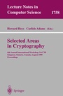 Cover: Selected Areas in Cryptography - Springer