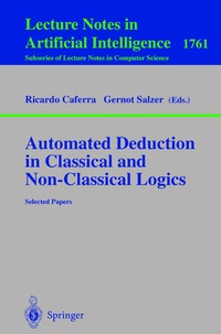 Enlarge image Cover: Automated Deduction in Classical and Non-Classical Logics - Springer