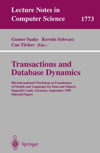 Enlarge image Cover: Transactions and Database Dynamics - Springer