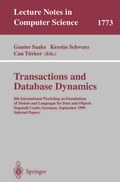 Cover: Transactions and Database Dynamics - Springer