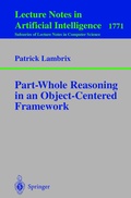 Cover: Part-Whole Reasoning in an Object-Centered Framework - Springer